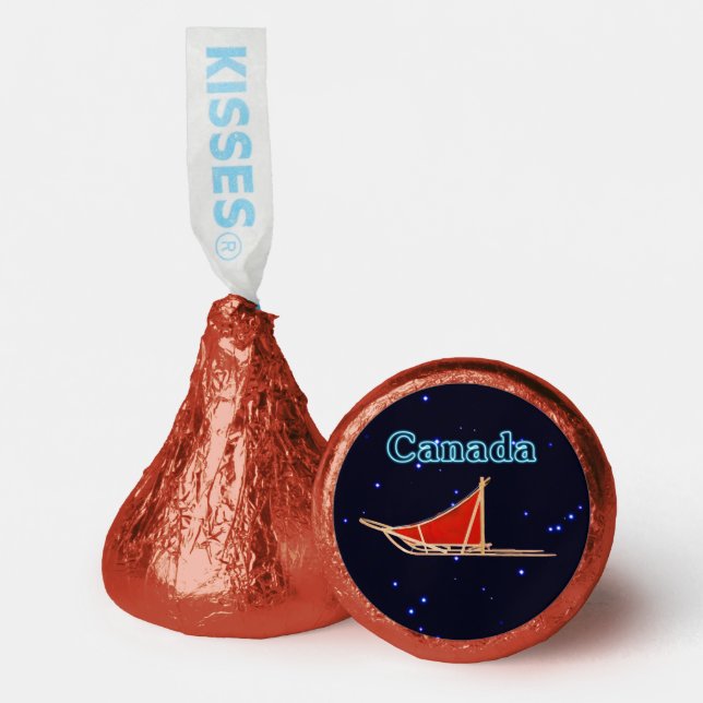 Dog Sled - Canada Hershey®'s Kisses® (Front)