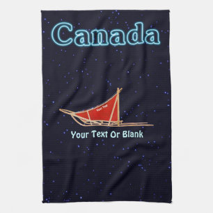 Dog Sled - Canada Kitchen Towel
