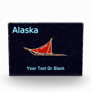 Dog Sled - Canada Photo Block