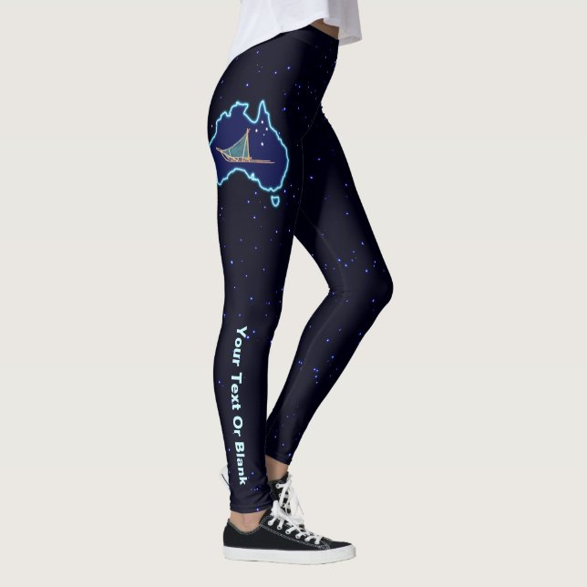 Dog Sled Down Under Leggings (Right)