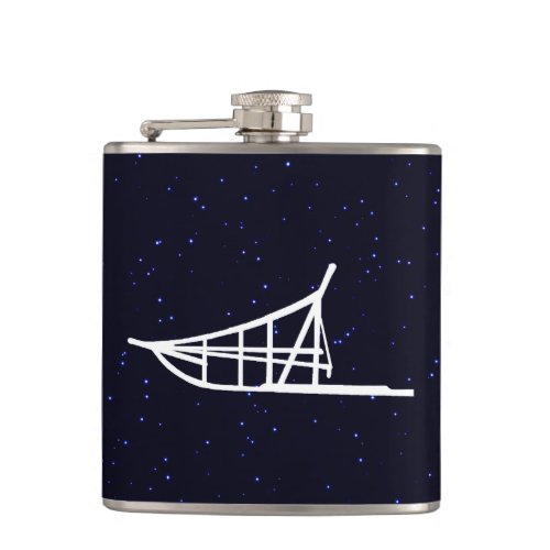 Dog Sled Flask