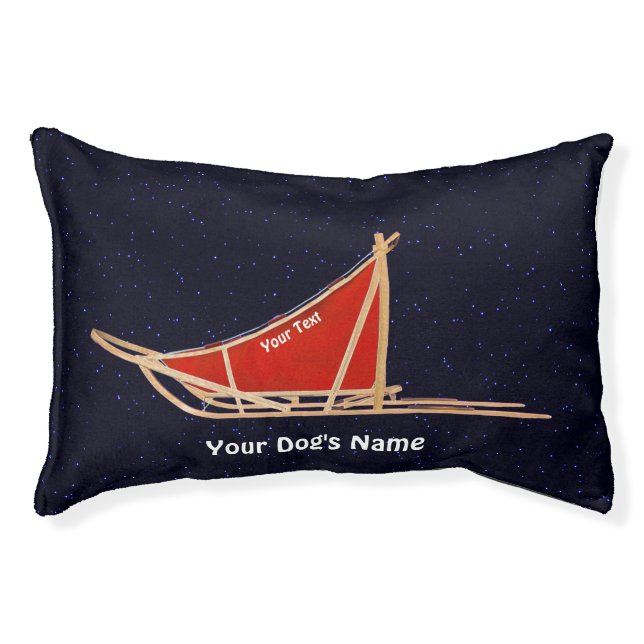 Dog Sled Pet Bed (Front)