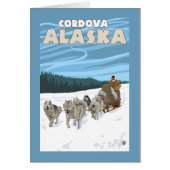 Dog Sledding Scene - Cordova, Alaska (Front)