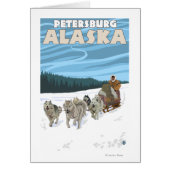 Dog Sledding Scene - Petersburg, Alaska (Front)