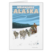 Dog Sledding Scene - Wrangell, Alaska (Front)