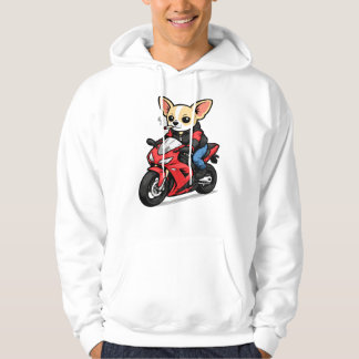 Dog Smoking Cigarette Funny Chihuahua Meme Hoodie