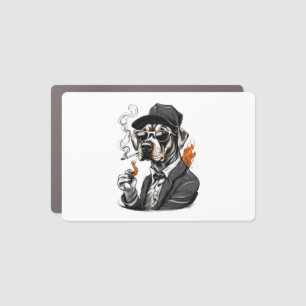Dog Smoking Essential T-Shirt Car Magnet