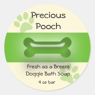 Dog Soap Label
