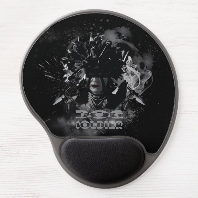 Dog Soldier Gel Mouse Pad (Front)