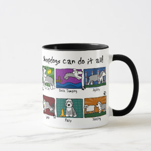 Dog Sports Old English Sheepdog Mug
