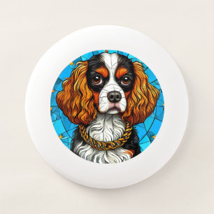 Dog Stained Glass Portrait Wham-O Frisbee