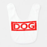 Dog Stamp Baby Bib