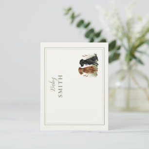 Dog Stationery Note Card