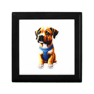 Dog sticker gift box