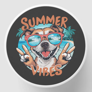 Dog Summer Vibes with Ocean Vacation Feel Mini Candle Favors