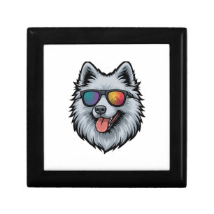 Dog Sunglasses Mountain Sunset Reflection Gift Box