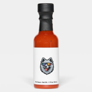 Dog Sunglasses Mountain Sunset Reflection Hot Sauces
