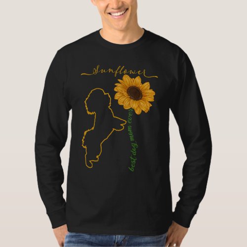 Dog Sunshine Dogs Sunflower Dogmom Positiv Saying T_Shirt