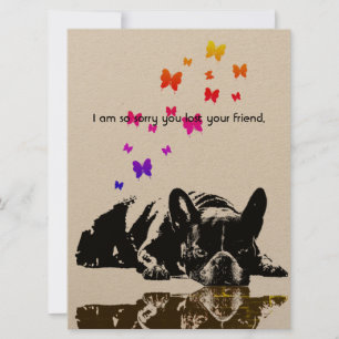 Dog Sympathy Card