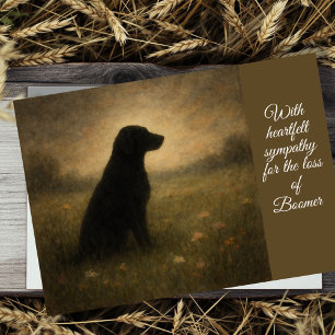 Dog Sympathy Card