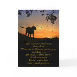 Dog Sympathy Card, Spiritual Poem Card Dog Sympathy Card, Spiritual Poem Card