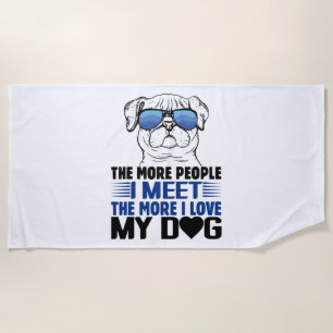 Dog T Shirt Dog T Shirts Custom Dog Shirts Beach Towel
