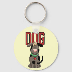Dog T-shirts and Gifts Keychain