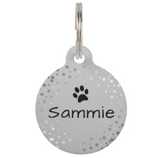 Dog Tag Custom Gray