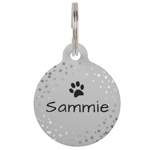 Dog Tag Custom Gray