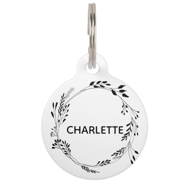 Dog Tag Dog Collar Tag Personalized Cat Tag Custom (Front)