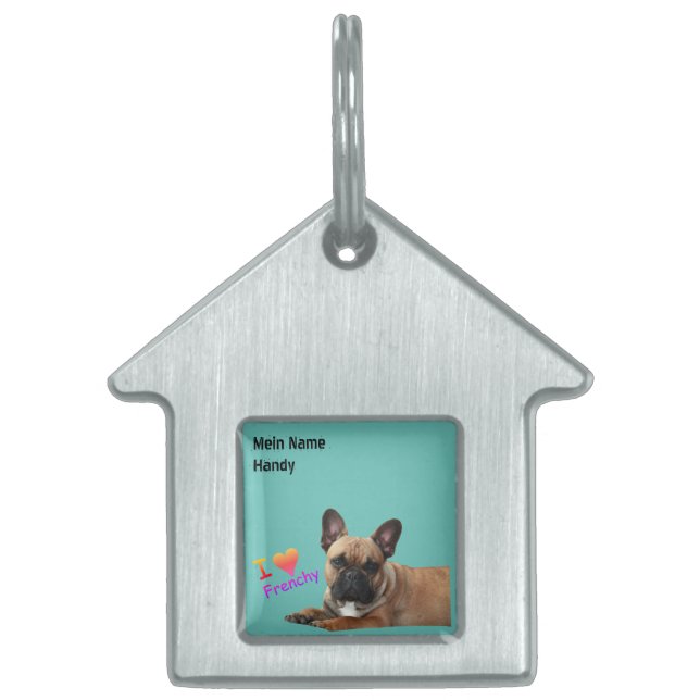 Dog tag French Bulldog  (Front)