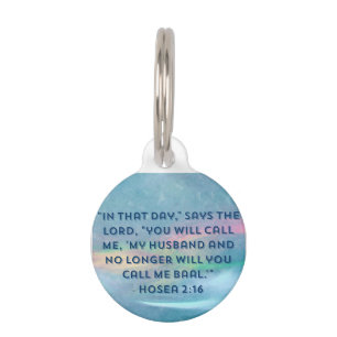 Dog tag scripture