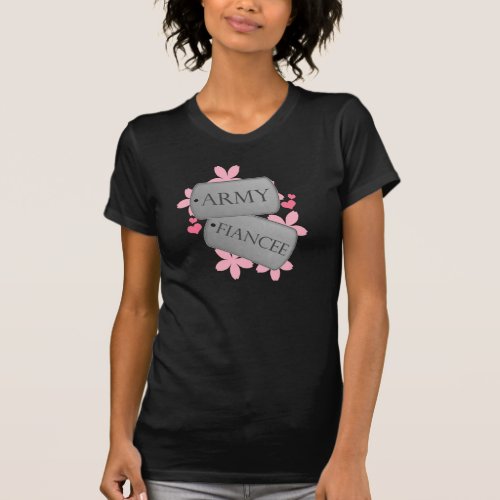 Dog Tags _ Army Fiancee T_Shirt