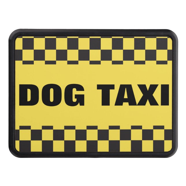 Dog Taxi Hitch Cover (Front)