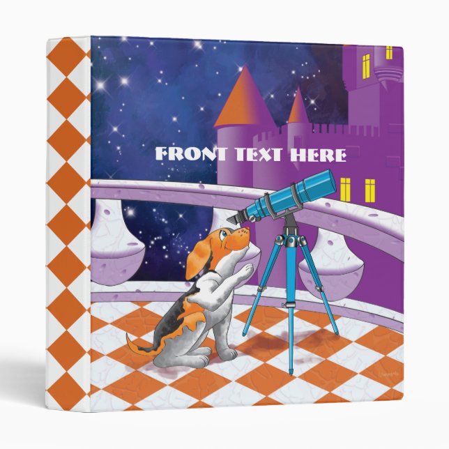 dog telescope binder (Front/Spine)