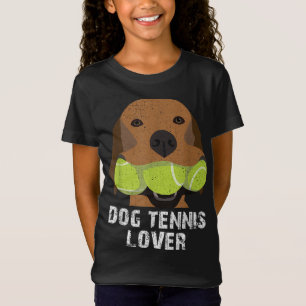 Dog tennis lover tennis balls T-Shirt