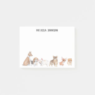 Dog Theme Design for Dog Lover Post-it Notes