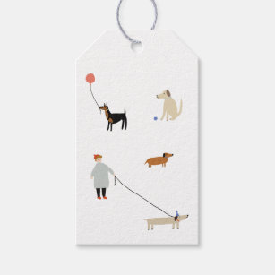 Dog Themed Birthday Party Tags