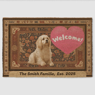 Dog-Themed Coir Mat