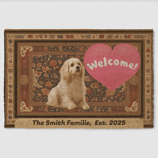 Dog-Themed Coir Mat