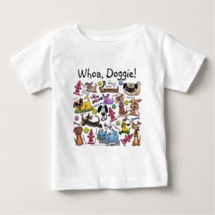 Dog Themed Collage Baby T-Shirt