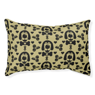 Dog Themed Sleeping Pet Bed