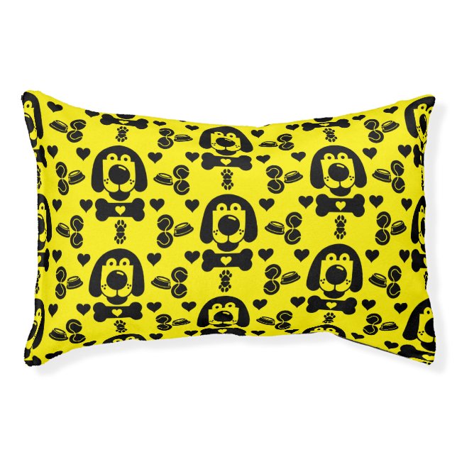 Dog Themed Sleeping Pet Bed (Front)