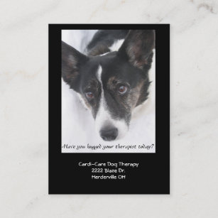 Dog Therapy Business Card II