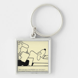 Dog Therapy Keychain