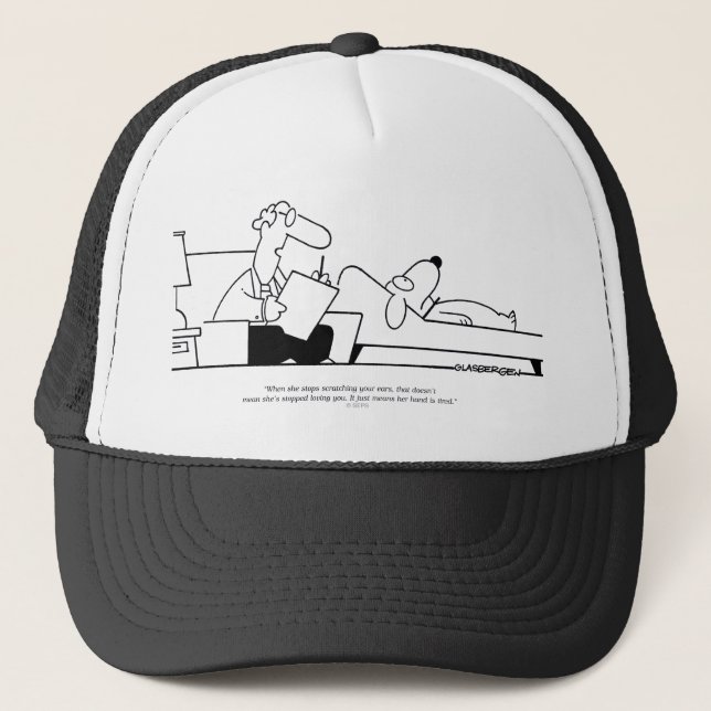 Dog Therapy Trucker Hat (Front)