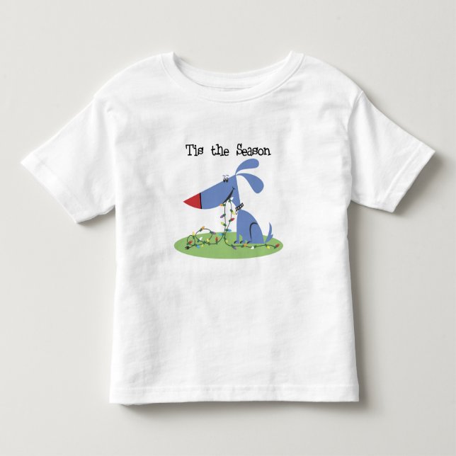 Dog Tis the Season Holiday Tshirts and Gifts (Front)
