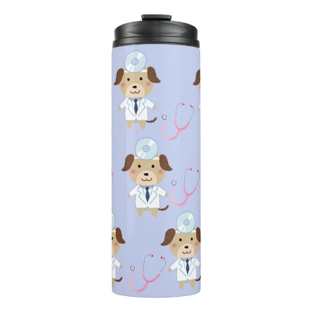 Dog-tor insulated tumbler  (Front)