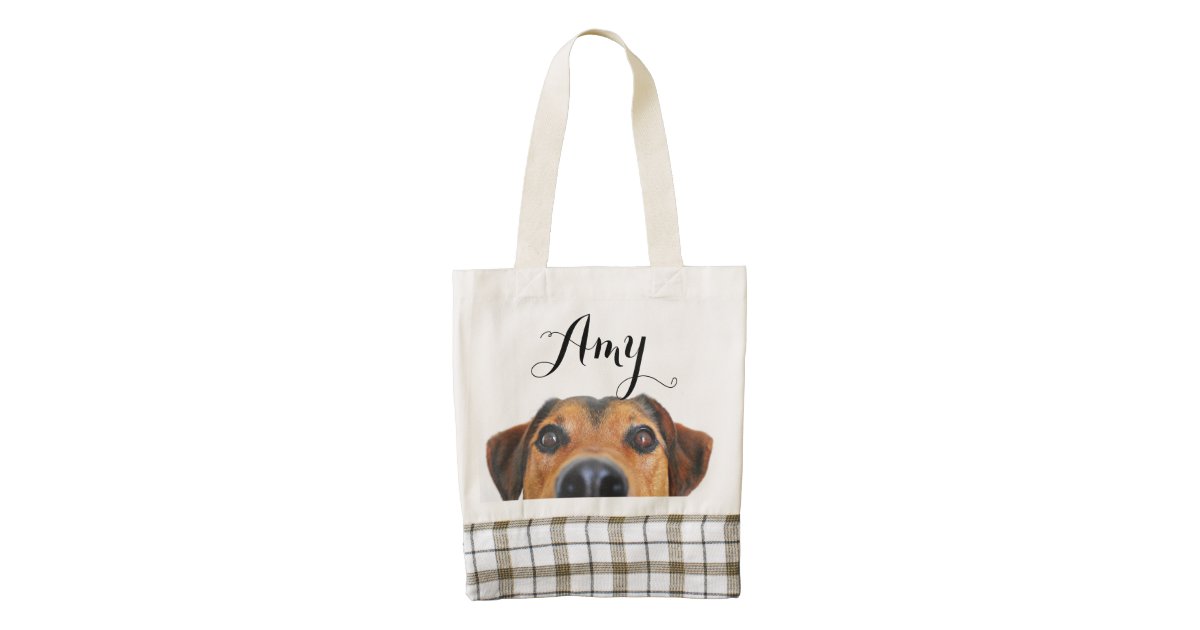 Dog Tote Bag Personalized Zazzle