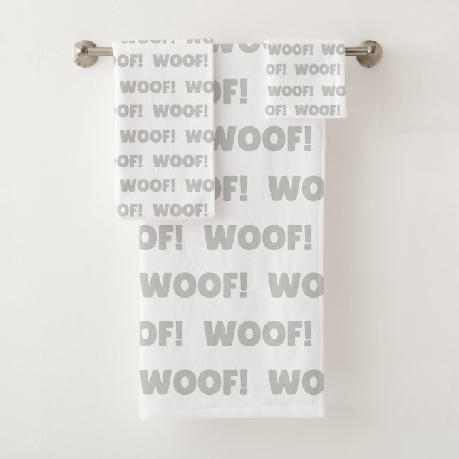 Dog Towel, Dog Bath Towel, Puppy Towel,  Bath Towel Set (Insitu)
